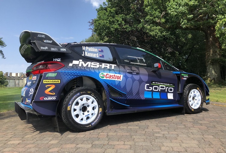 Der Ford Fiesta WRC für Hayden Paddon