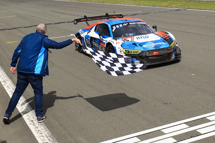 2019 und 2022 (im Bild) gewann Frédéric Vervisch das 24-Stunden-Rennen auf dem Nürburgring für Audi