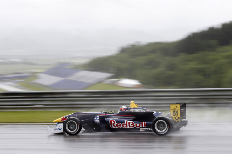 Red Bull-Junior Daniil Kvyat: Im Regen überlegen