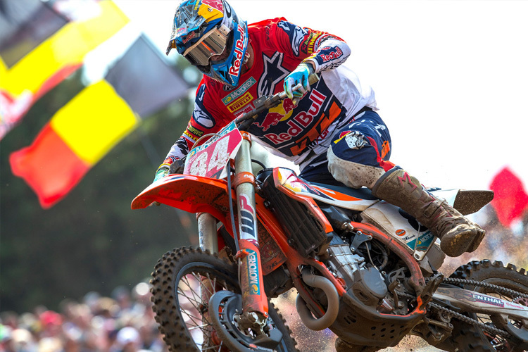 Sandkönig Jeffrey Herlings gewann den ersten Lauf von Lommel (Belgien) überlegen