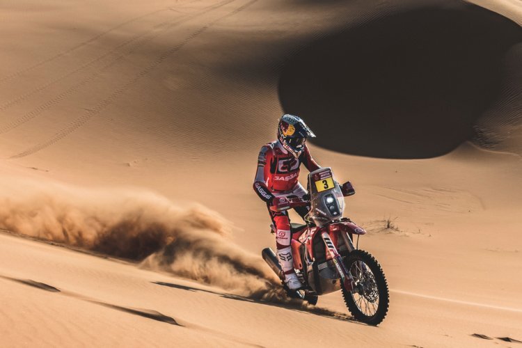 Sam Sunderland ist der letzte und einzige GASGAS-Pilot bei der Dakar 2022