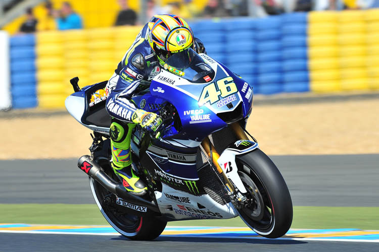 Valentino Rossi in Le Mans