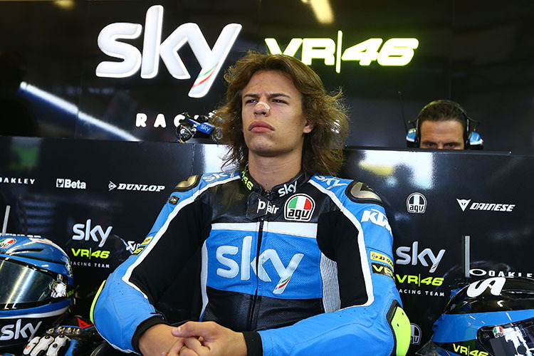 Valentino Rossis Schützling Nicolò Bulega