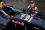 Max mit seinem üblichen Renngerät, dem Formel-3-Renner