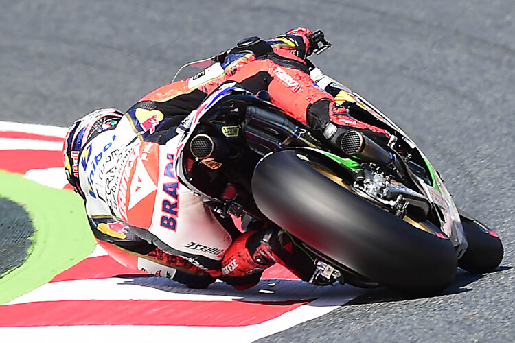 Stefan Bradl beim Barcelona-GP