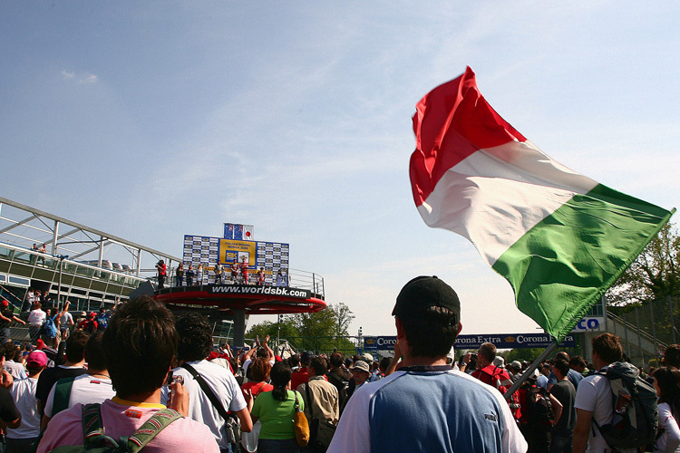 In Monza herrscht immer grosse Begeisterung