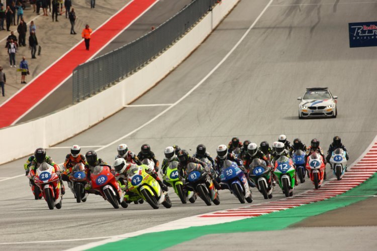 Fünf der 26 Stammfahrer im Northern Talent Cup kommen aus Deutschland