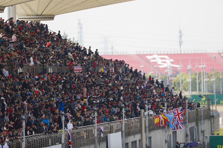 So wie 2018 werden auch 2024 volle Tribünen erwartet in China