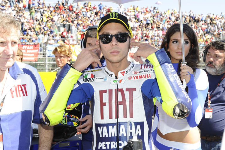 Valentino Rossi: Harte Zeiten in Motegi