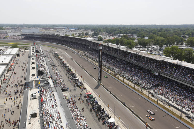 Einziger Publikumsmagnet im IndyCar-Kalender: Das legendäre Indy 500