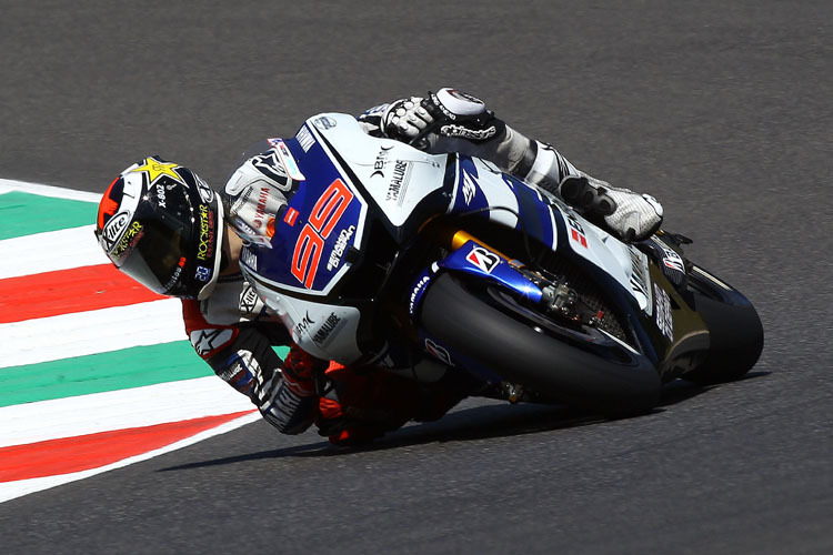 Hatte die Nase vorne: Jorge Lorenzo