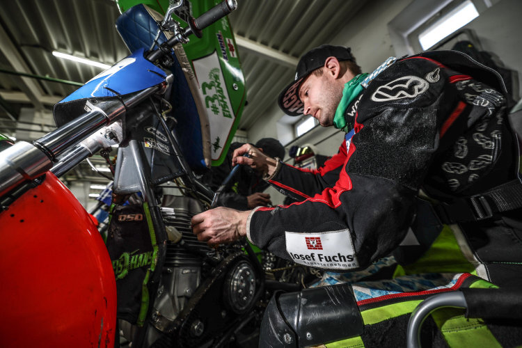 Hans Weber tüftelt viel an seinen Bikes