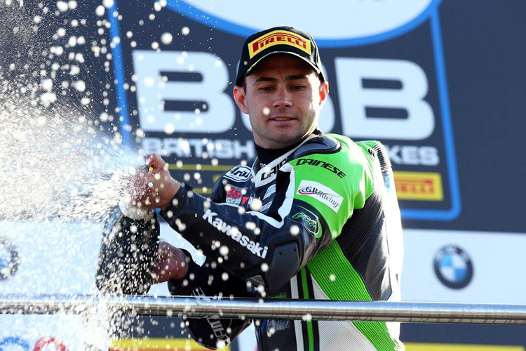 Leon Haslam feierte in Oulton Park seinen fünften BSB-Saisonsieg