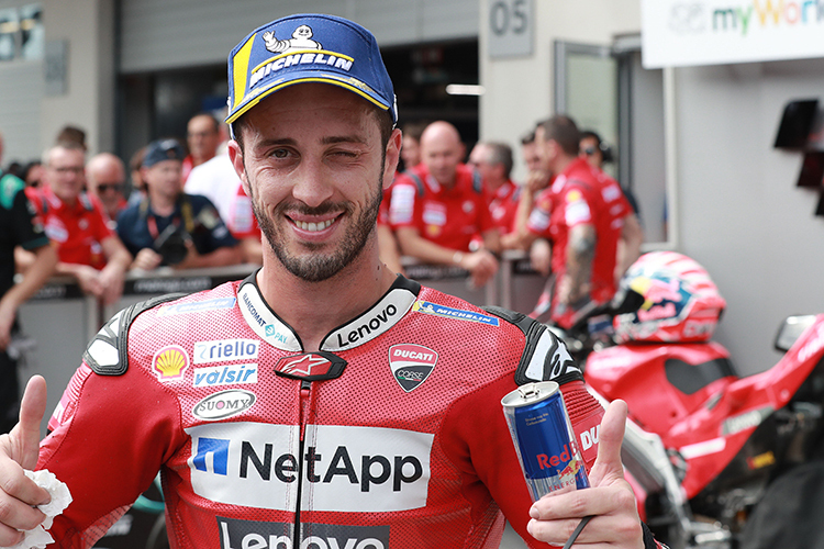 Vizeweltmeister Andrea Dovizioso