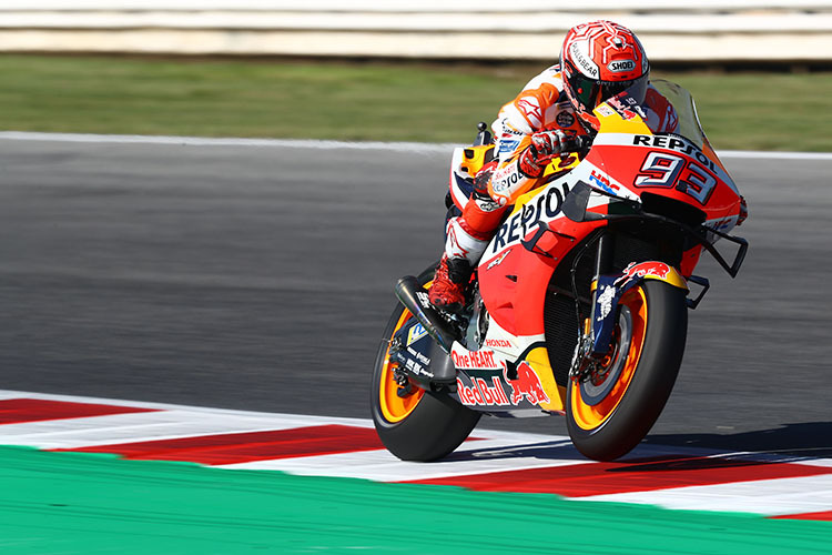 Marc Márquez in Misano