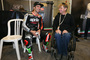 Weltmeister unter sich: Marco Melandri (li.) und Wayne Rainey