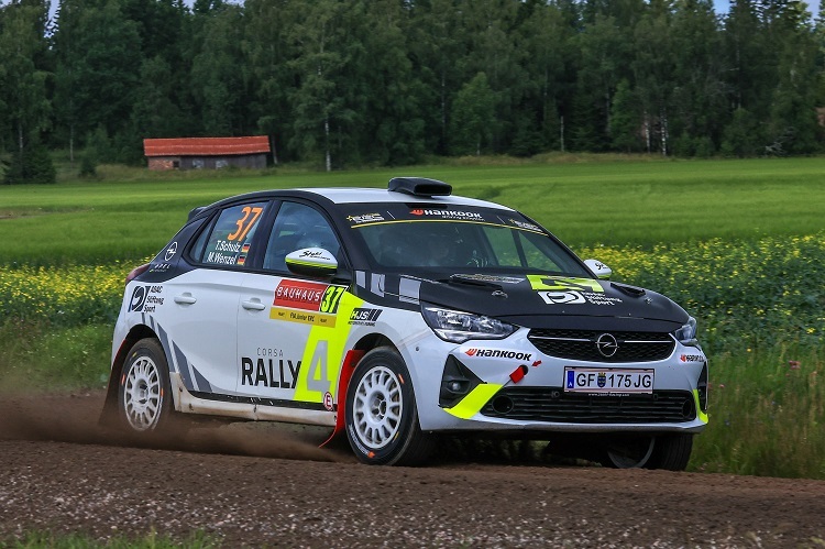 Timo Schulz  im Opel Corsa Rally4