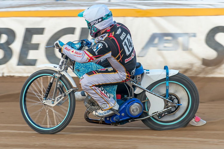 Im Paar Cup fuhr Erik Riss in Cloppenburg für die Wölfe aus Wittstock