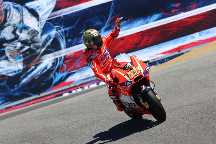 Abschiedsrunde auf dem MotoGP-Bike? Nicky Hayden soll 2014 für Ducati Superbike-WM fahren