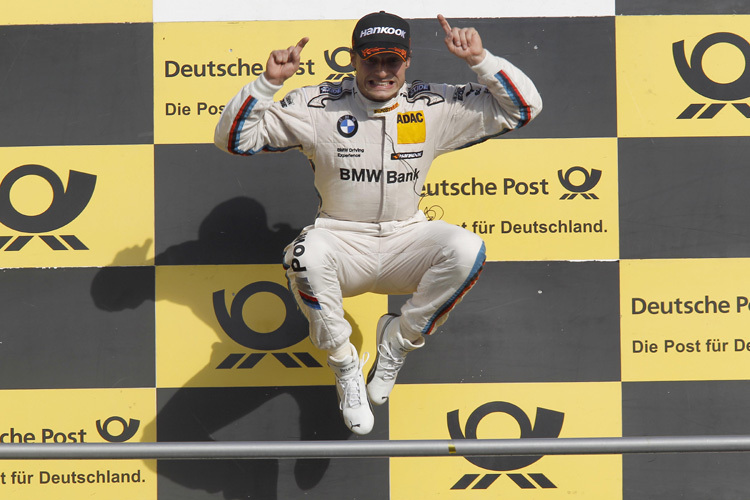 Fühl dich wie Bruno – auf dem DTM-Podest