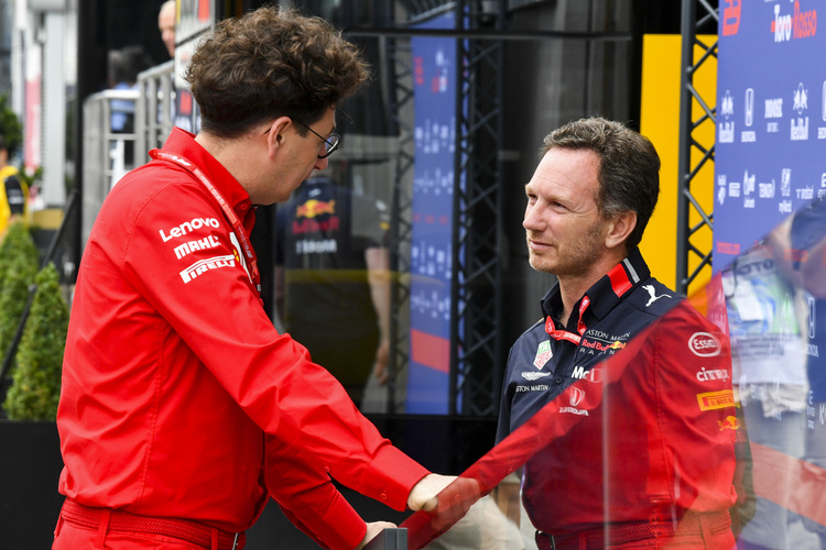Nur eine Spiegelung – Christian Horner wird nicht so bald Rot tragen