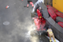 Unfall von Charles Leclerc in Baku