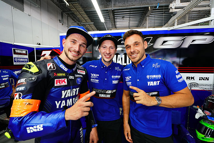 Das YART-Trio Karel Hanika, Marvin Fritz und Niccolò Canepa wollen den WM-Titel