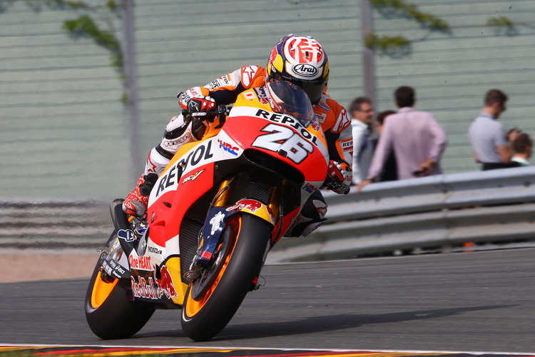 Dani Pedrosa auf dem Sachsenring