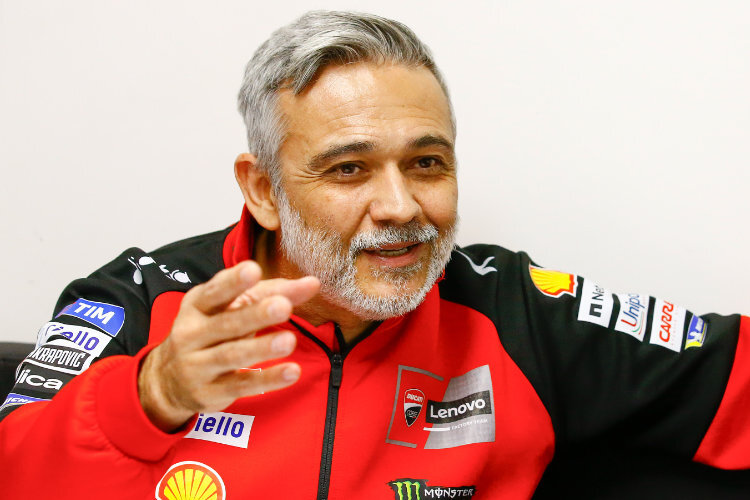 Ducati-Sportdirektor Mauro Grassilli