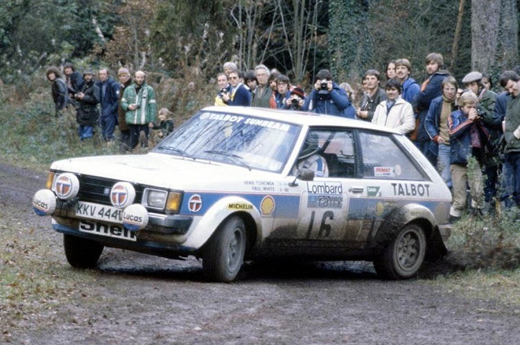 Henri Toivonen im Lotus Avenger bei der RAC-Rally 1980