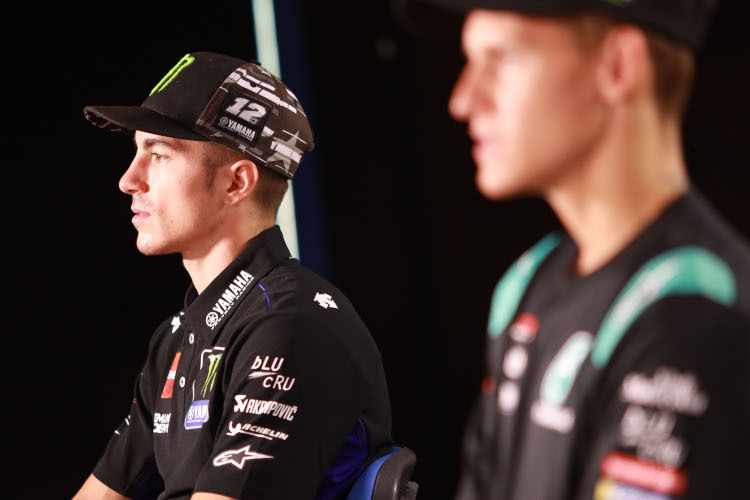 Maverick Viñales: Im Schatten von Fabio Quartararo (rechts)?