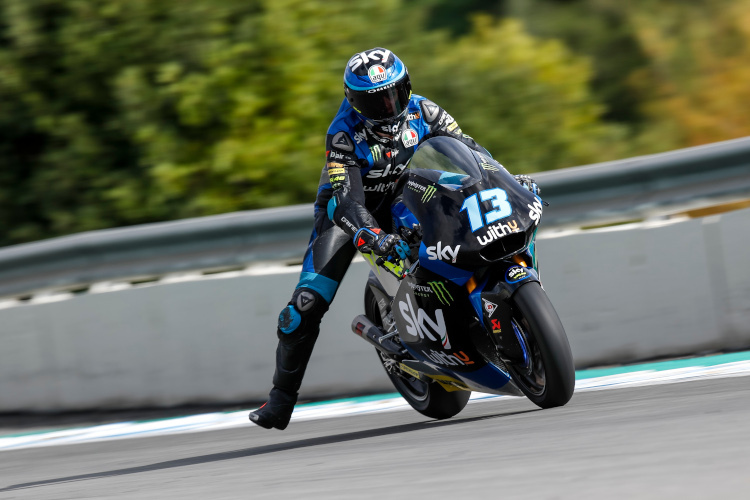 Moto2-Neuling Vietti: Die Power macht sich auch auf der Bremse bemerkbar