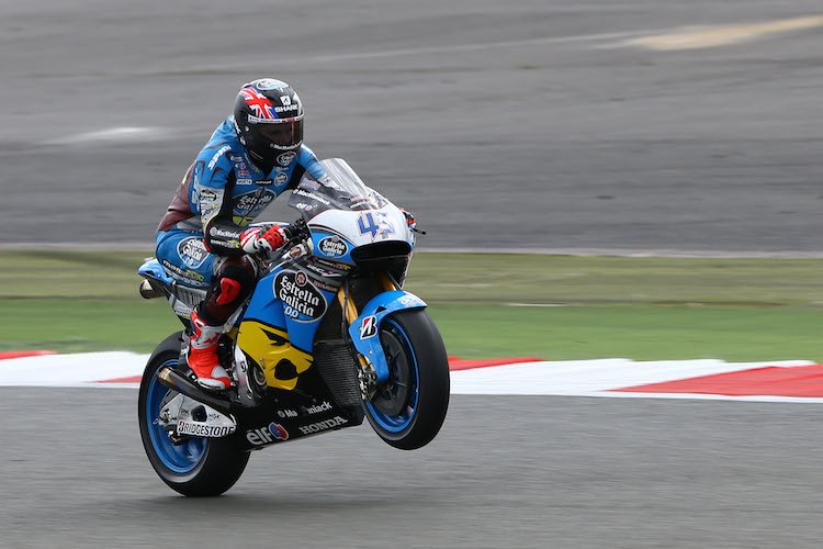 Die MotoGP-Honda von Scott Redding neigt zu Wheelies - wie jedes Motorrad mit 260PS