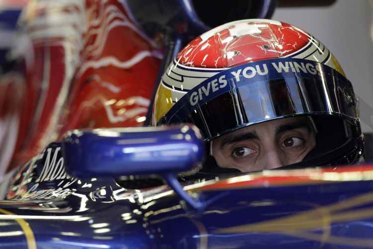 Sebastien Buemi wagt einen Blick in die Glaskugel