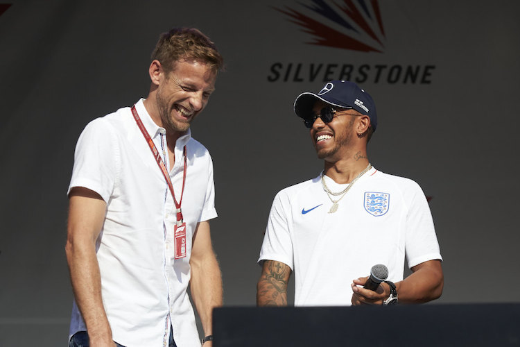 Jenson Button und Lewis Hamilton