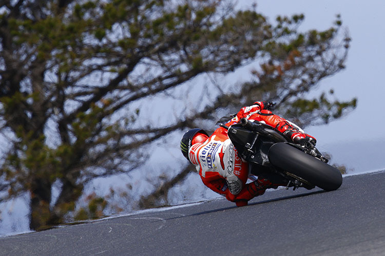 Jorge Lorenzo auf Phillip Island