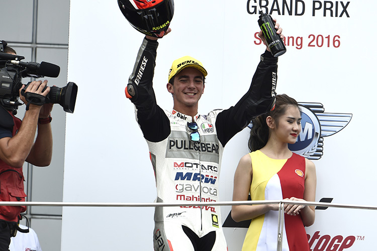 Francesco «Pecco» Bagnaia bei seinem Sieg in Sepang 