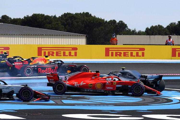 Vettel gegen Bottas in Le Castellet