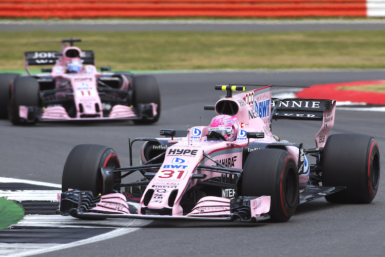 Die Force-India-Hitzköpfe Esteban Ocon und Sergio Pérez