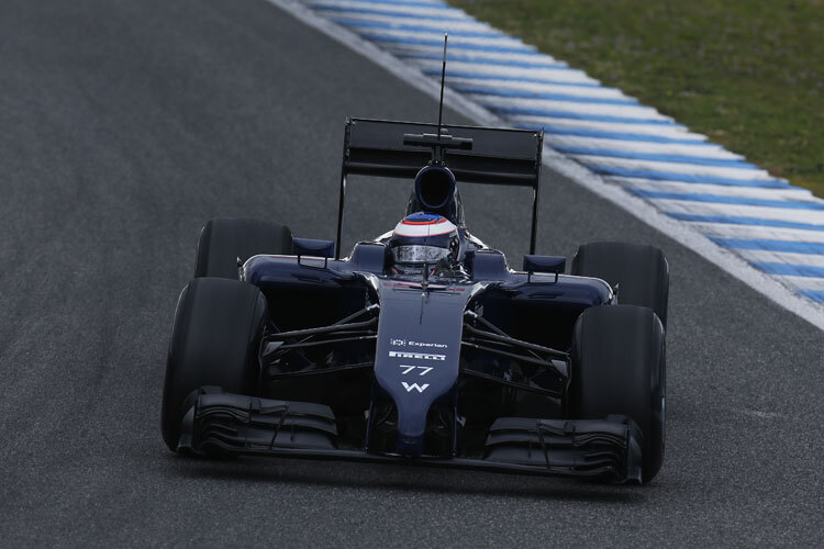 Valtteri Bottas im neuen Williams FW36