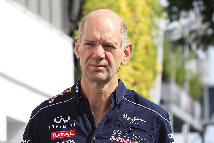 Adrian Newey hat bis zu den ersten Testfahrten Ende Januar noch viel zu tun