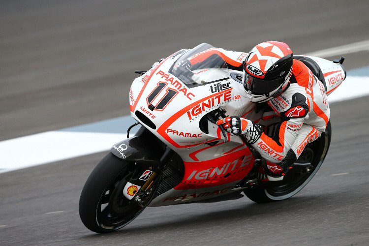 Tiefpunkt: Für Pramac-Ducati konnte Spies 2013 nur zwei Rennen absolvieren