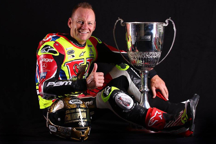 Shane Byrne gewann 2016 zum fünften Mal die Britische Superbike-Meisterschaft