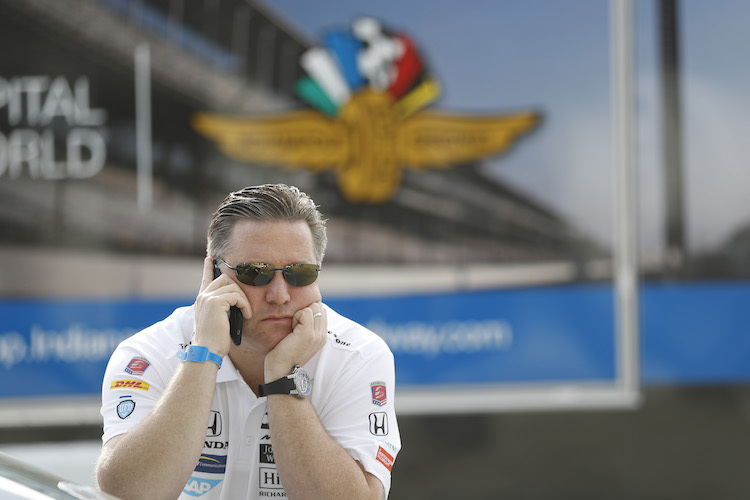 McLaren-Direktor Zak Brown in Indy