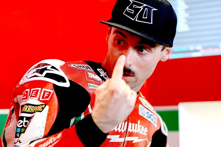 Eugene Laverty zählt Aprilia an: Das Handling der RSV4 muss besser werden