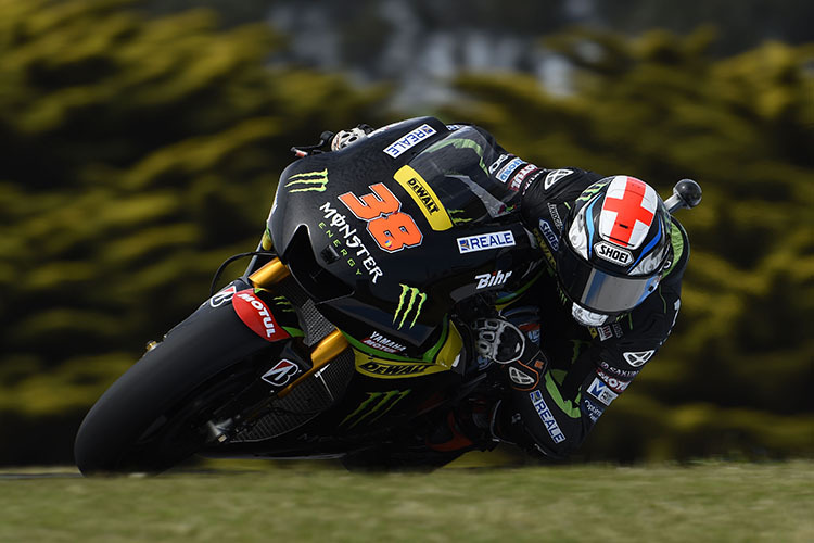 Bradley Smith auf der Yamaha M1 des Tech3-Teams