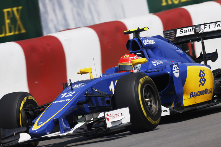 Felipe Nasr im Sauber