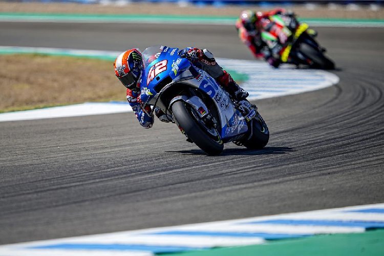 Alex Rins war beim Jerez-Test gut unterwegs