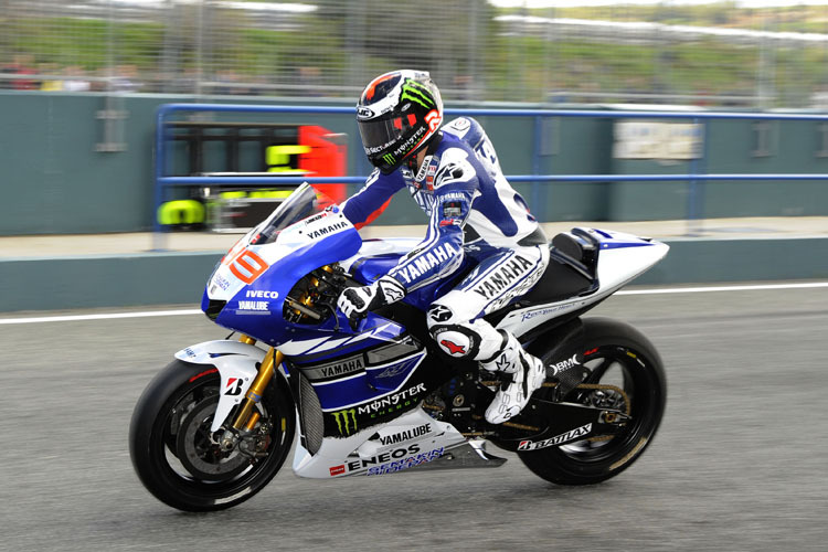 Jorge Lorenzo, Sieger des Saisonauftakts in Katar