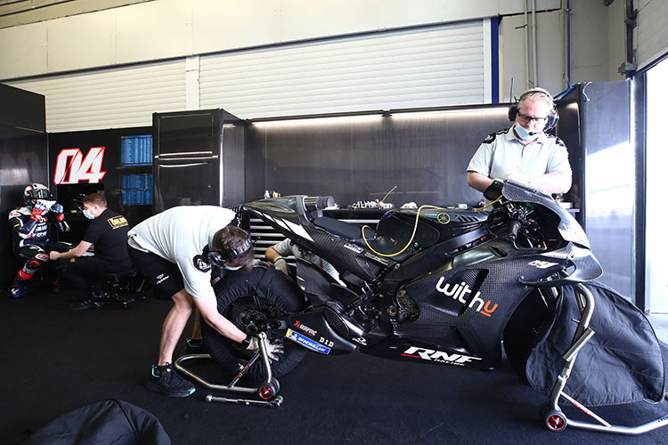 WITHU Yamaha RNF MotoGP Team, Andrea Doviziosos Yamaha M1